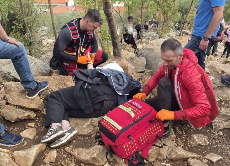 Intervencija HGSS-a u Međugorju: Pomoć pružena državljanki Hrvatske