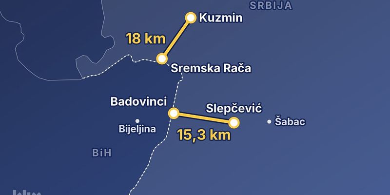 Uskoro završetak radova na dvije saobraćajnice koje povezuju Srbiju i Bosnu i Hercegovinu