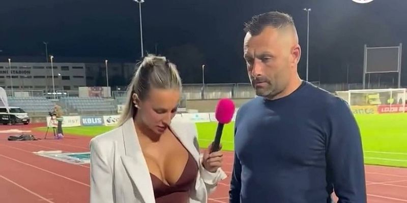 Intervju trenera češkog kluba postao viralan zbog nesvakidašnjeg izazova pred kamerama