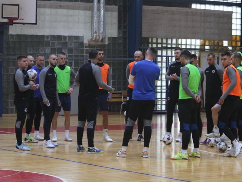 Futsal zmajevi započeli pripreme u Zenici za kvalifikacione mečeve