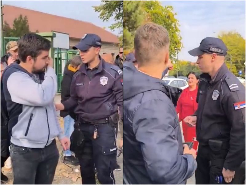Napad maskiranih osoba na mladiće u blizini biračkog mjesta u Pančevu