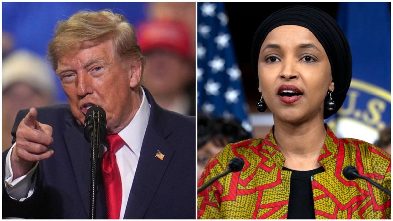 Tramp ponovo uputio oštre kritike na račun Ilhan Omar nakon pretresa njenog doma
