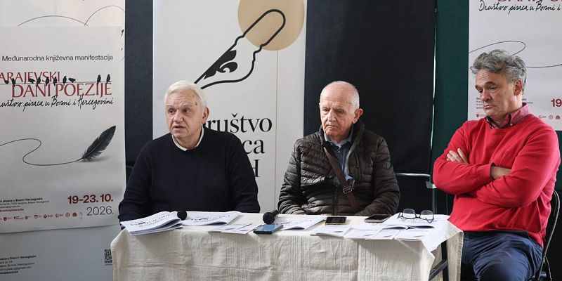 Sarajevski dani poezije od 19. do 23. oktobra: Povezivanje kultura kroz stihove i tradiciju