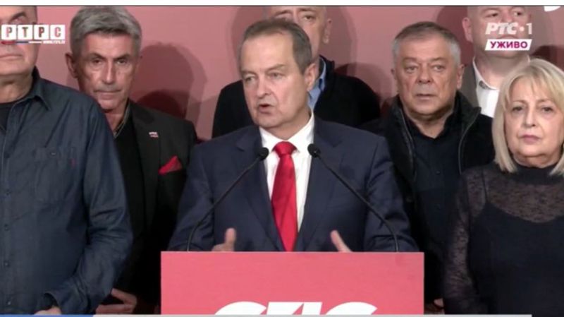 Dačić nakon izbornog neuspjeha: Referendumska atmosfera neodrživa, ostajemo privrženi interesima Srbije