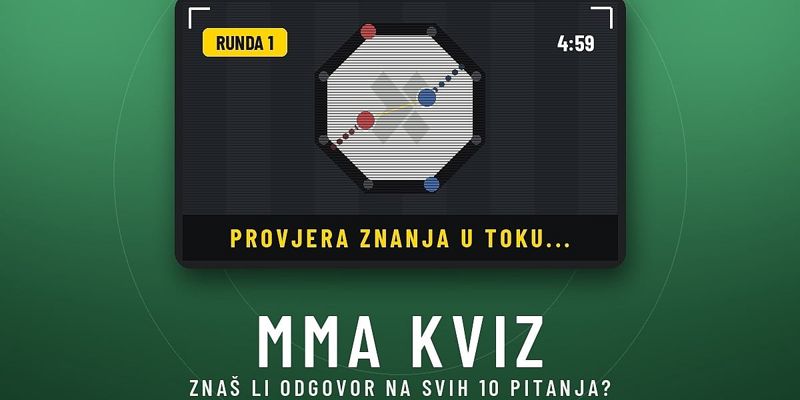 Testirajte znanje o slobodnoj borbi: Kviz posvećen historiji i zvijezdama MMA sporta