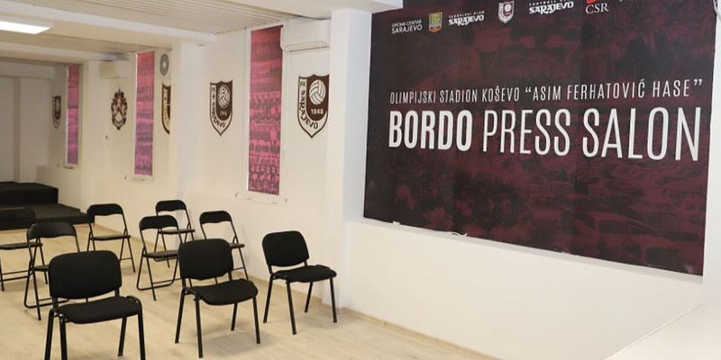 Stadion Koševo dobio moderni press salon povodom 80 godina FK Sarajevo