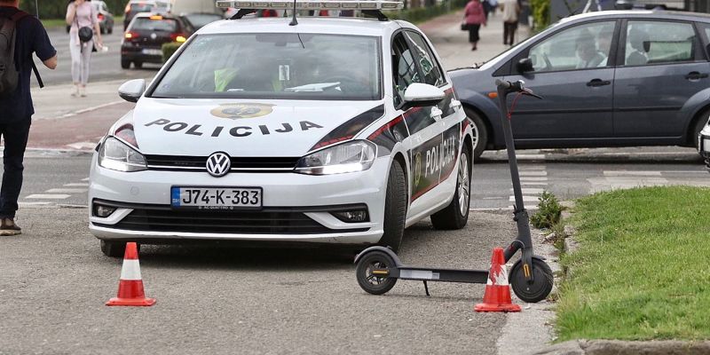 Crni bilans u Kantonu Sarajevo: U 17 nesreća sa električnim romobilima jedna osoba stradala, više povrijeđenih