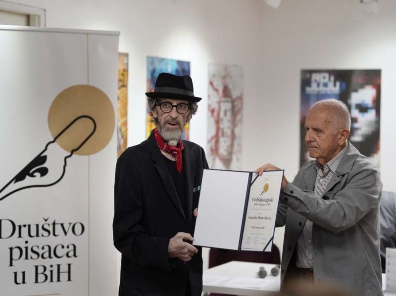 Semezdin Mehmedinović dobitnik Godišnje nagrade Društva pisaca BiH