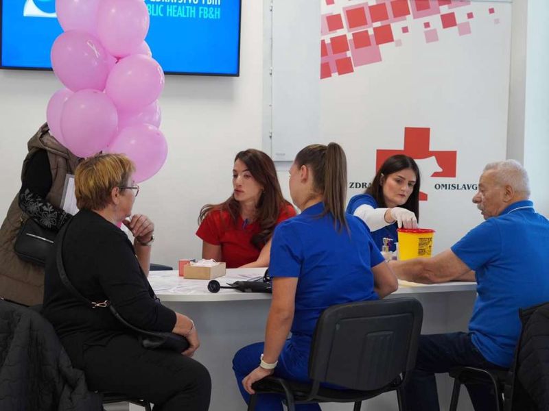Besplatni zdravstveni pregledi u Tomislavgradu u fokusu ranog otkrivanja raka dojke