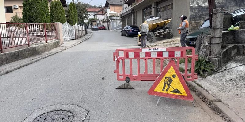 U Boljakovom Potoku u toku nova faza obnove vodovodne mreže i saobraćajnice